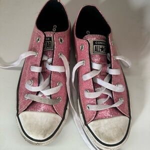 Converse Kids Sparkling Pink Sneakers